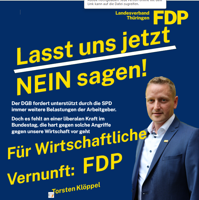 Nein sagen...